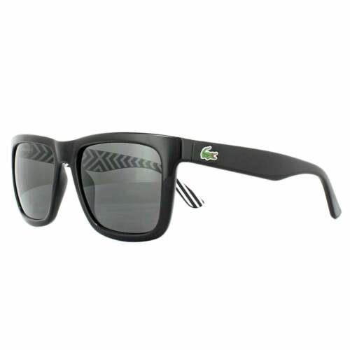 L750S-001 Mens Lacoste Rectangle Sunglasses - Frame: Black, Lens: Gray