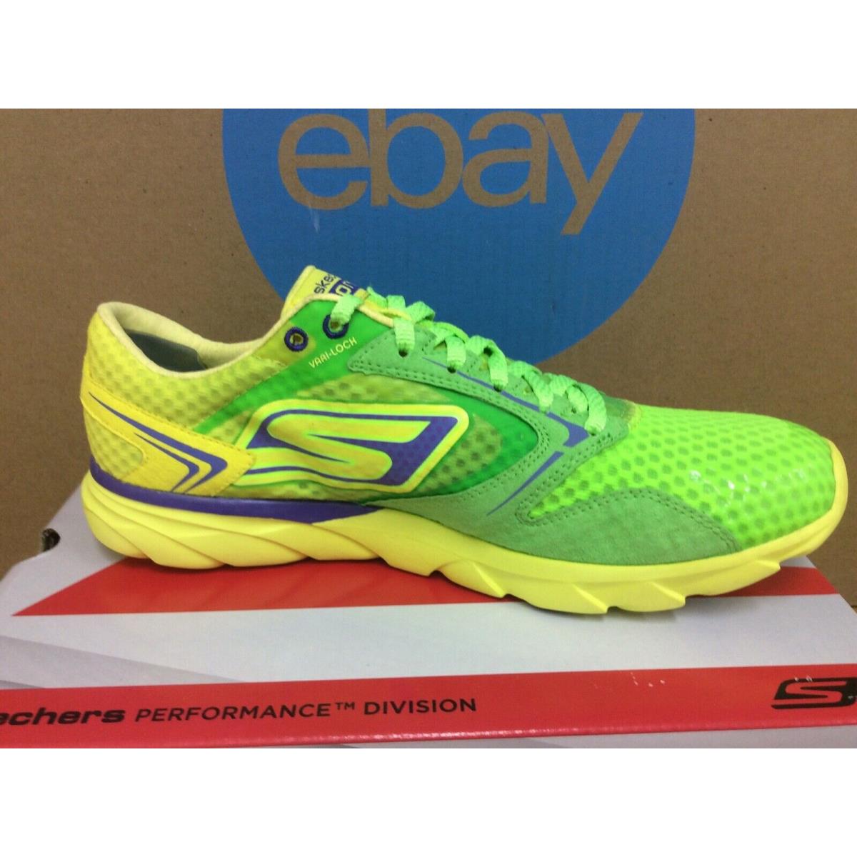 Skechers shoes Run Speed - Gray Lime 0