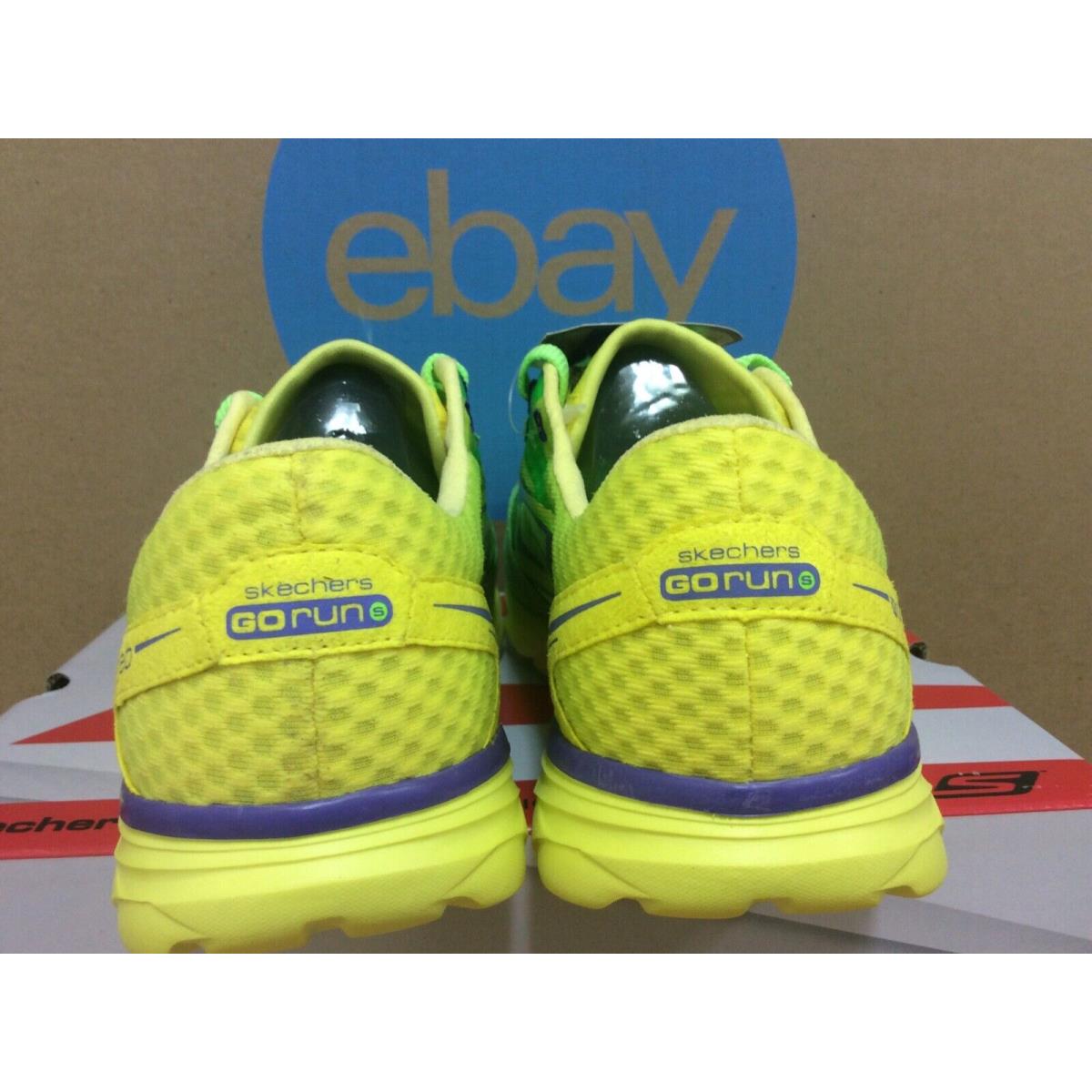 Skechers shoes Run Speed - Gray Lime 5