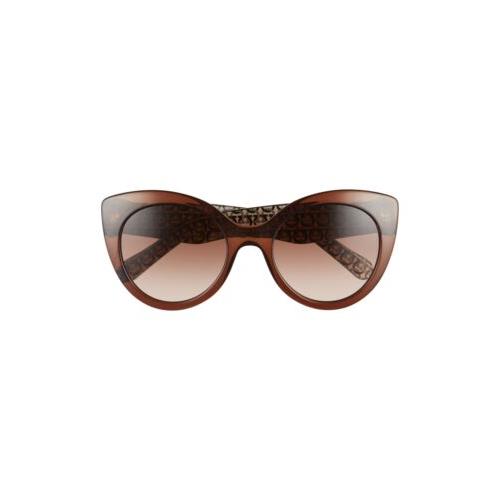 Salvatore Ferragamo sunglasses  - Crystal Brown, Frame: Brown, Lens: Brown 1