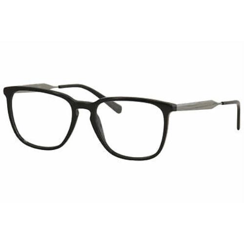 Prada Men`s Eyeglasses VPR07U VPR/07/U 1AB-1O1 Black Full Rim Optical Frame 55mm - Black Frame