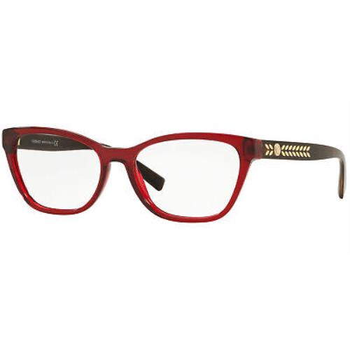 Versace VE3265-388-54 Red Eyeglasses