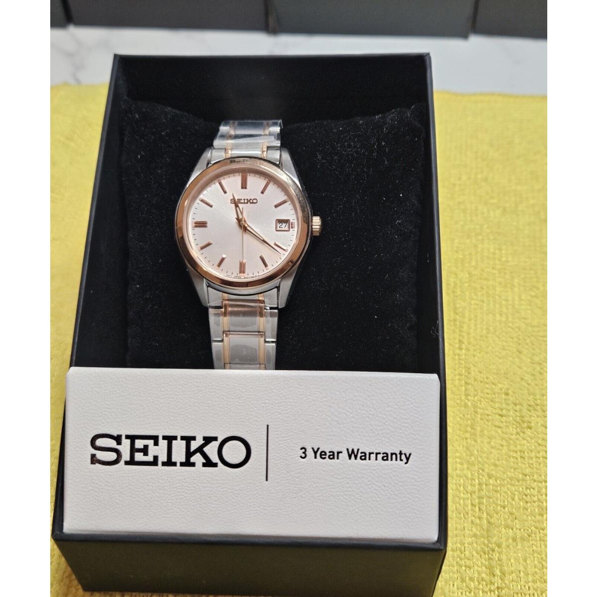 Seiko White Men`s Watch - SUR322P1