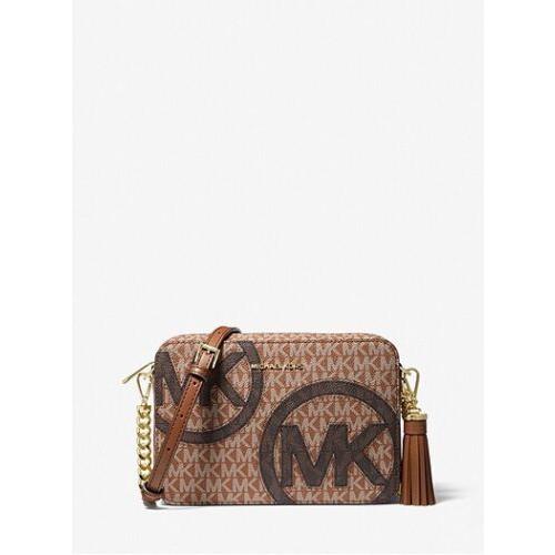 Michael Kors MK Ginny Medium Logo Crossbody Bag