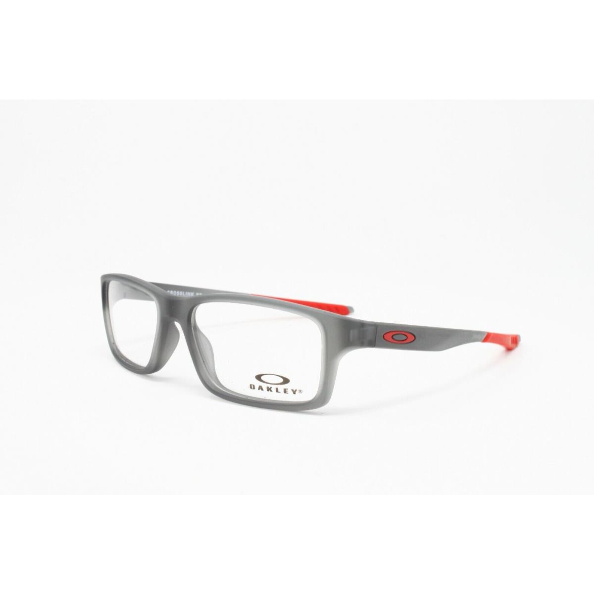 Oakley Youth Crosslink XS OY8002 03 Satin Grey Smoke Eyeglasses 49mm