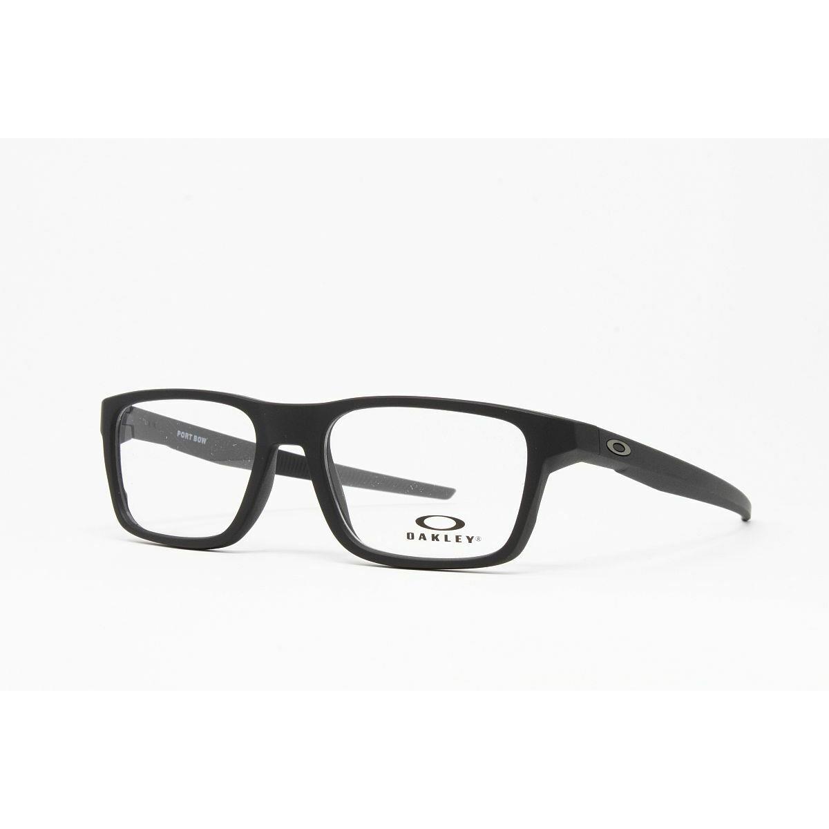 Oakley Port Bow OX8164 01 Satin Black Men`s Eyeglasses 51mm