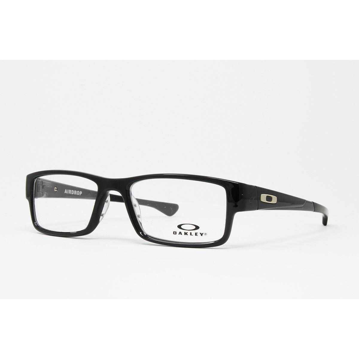 Oakley Optical Airdrop OX8046 02 Black Ink Eyeglasses 55mm Frames RX