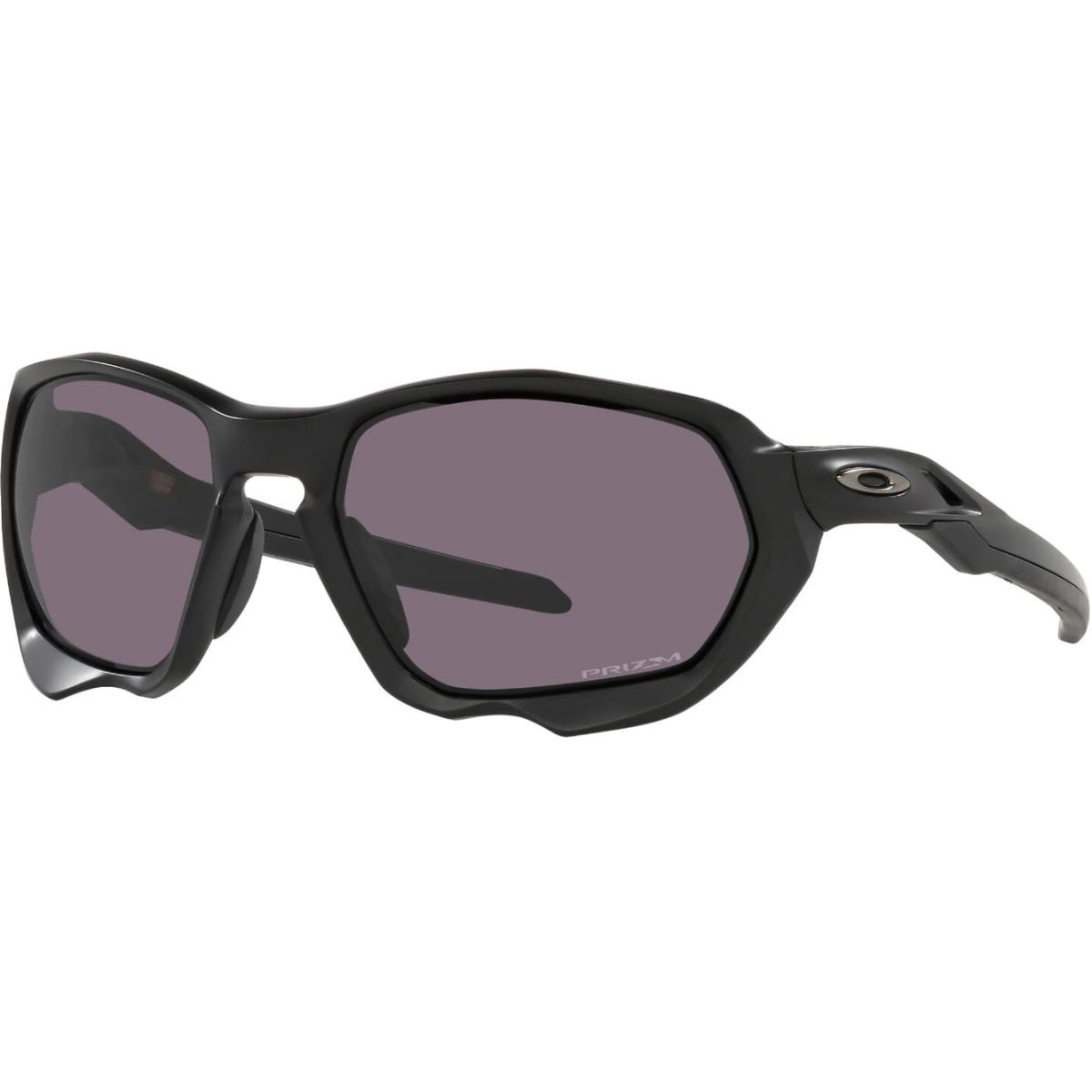 Oakley Plazma Prizm Grey Lens Matte Black Frame Sunglasses OO9019-01 59 - Black Frame, Prizm Grey Lens
