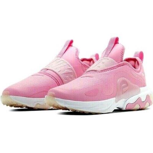Nike React Presto Extreme Pink Foam Athletic Running Shoes 6.5Y = Size 8 Women