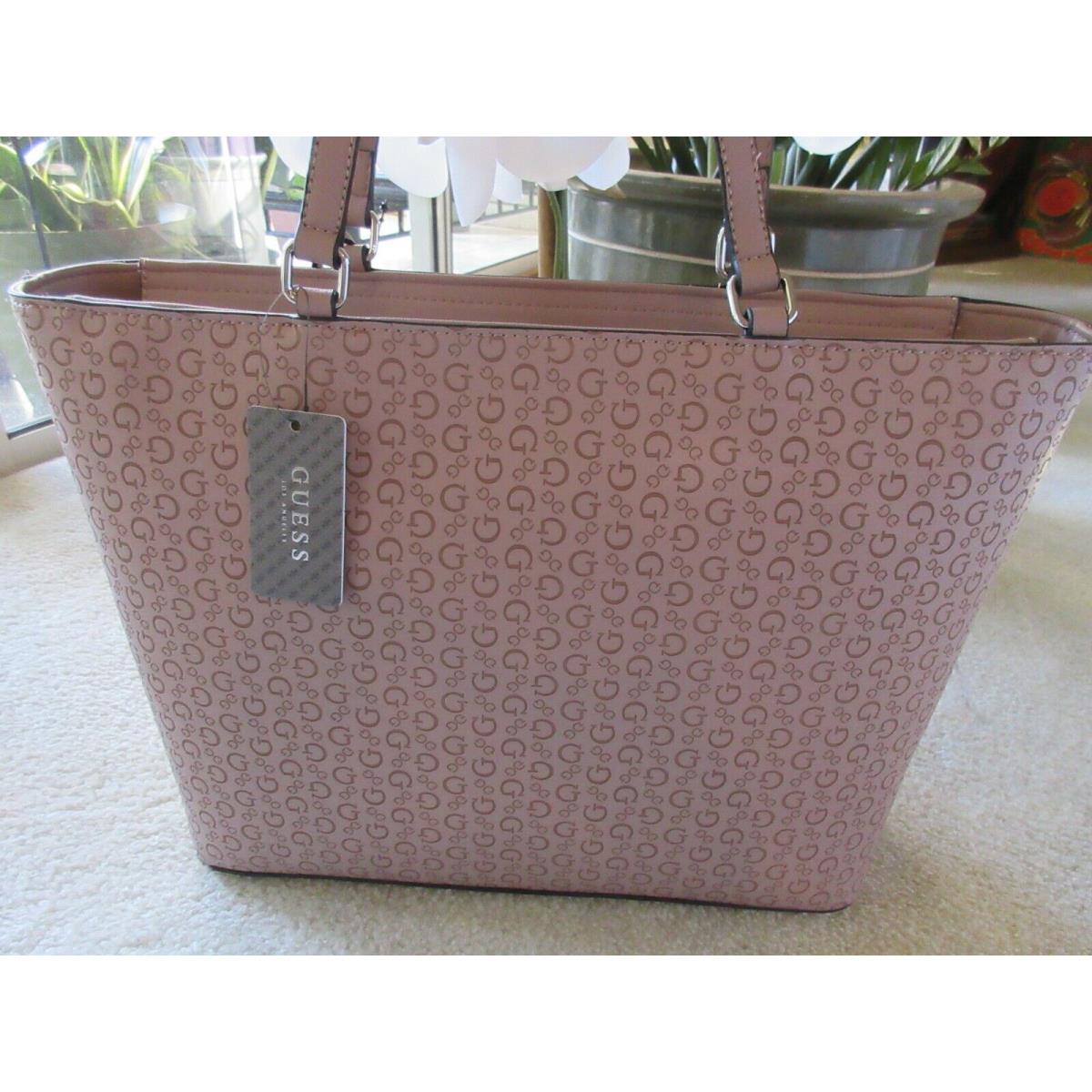 dusty mauve guess purse