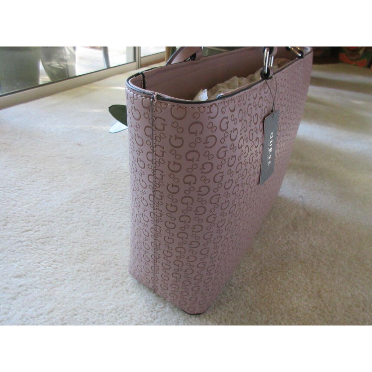 mauve guess purse