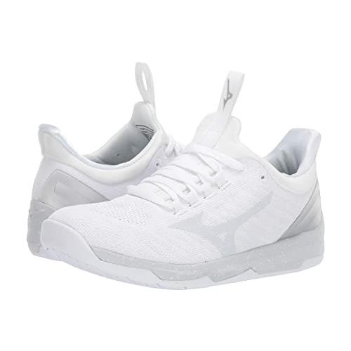 Mizuno TC-01 Trainer Shoes White/Silver