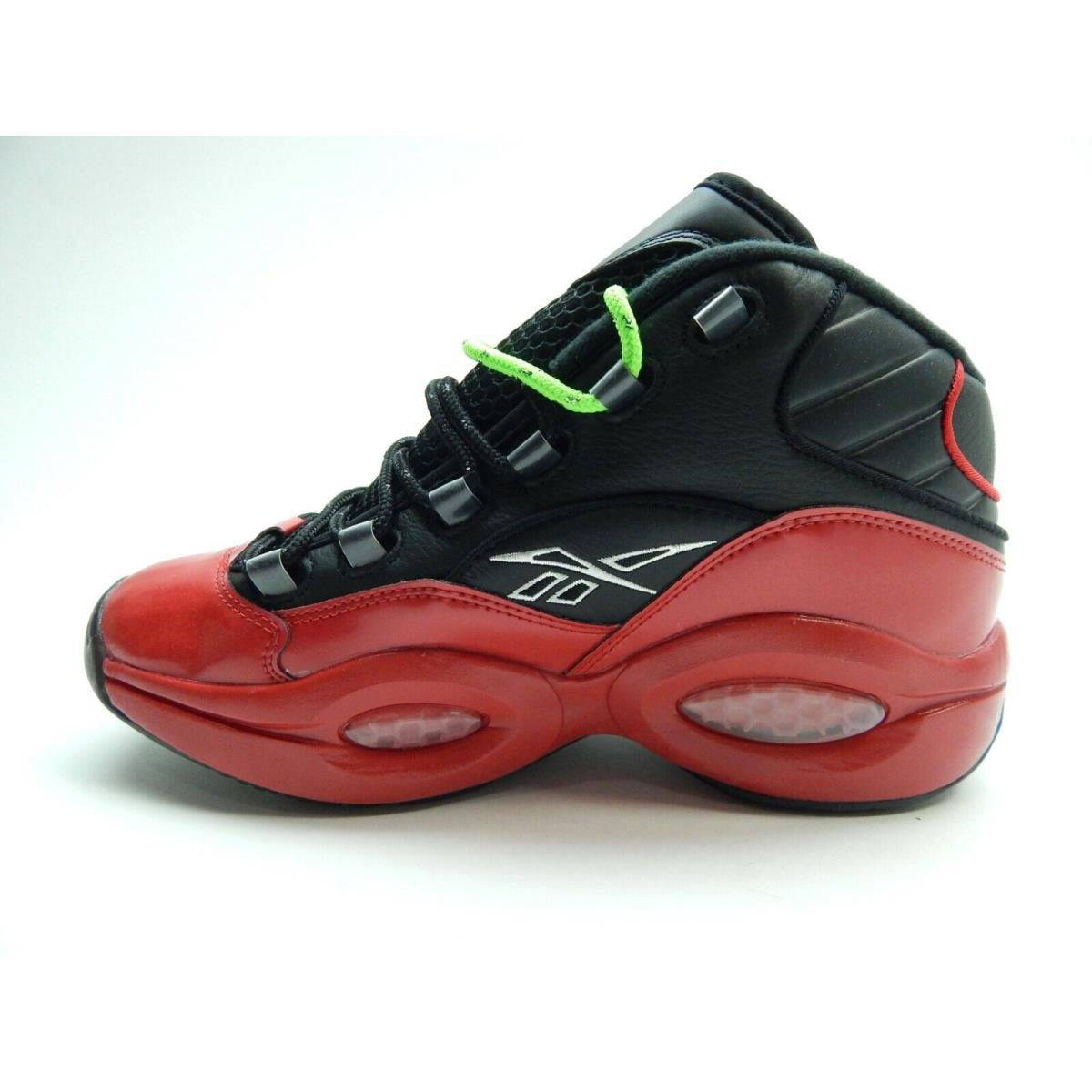 Reebok Question Mid G57551 Black Red Basketball Men Shoes