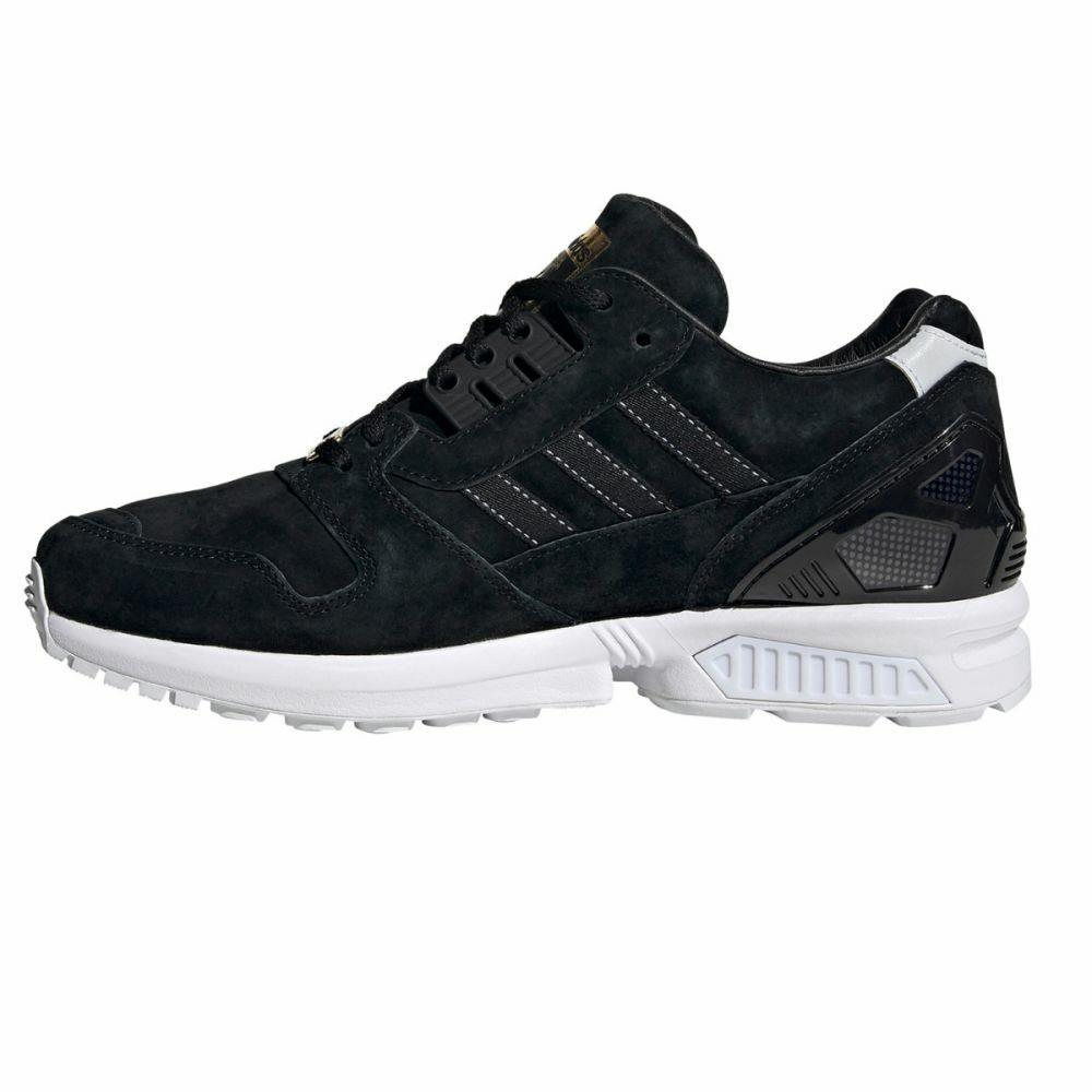 Adidas ZX 8000 EH1015 Men`s Black Suede Lace up Low Top Sneakers Shoes BS128 9