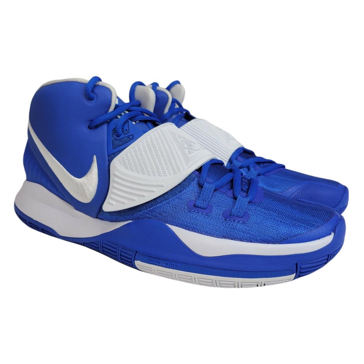 Nike Mens 12.5 13 13.5 Kyrie 6 TB `game Royal` Blue White Shoes CW4142-401