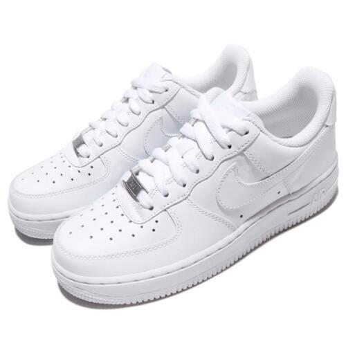Nike Wmns Air Force 1 07 AF1 Triple White Women Classic Shoes Sneaker 315115-112 - White