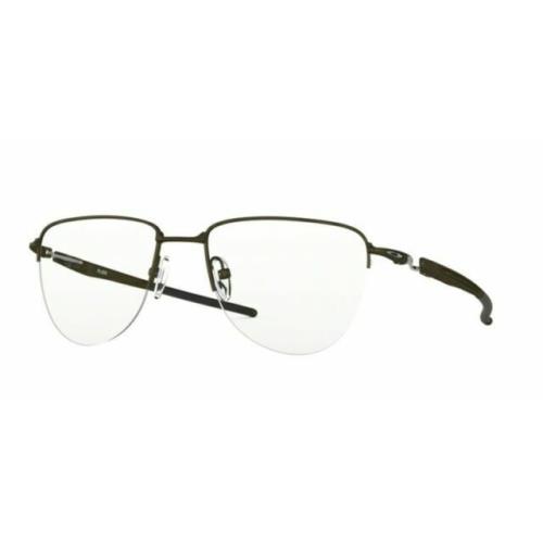 Oakley Plier OX 5142 Pewter 514202 Semi Rim Eyeglasses 52mm