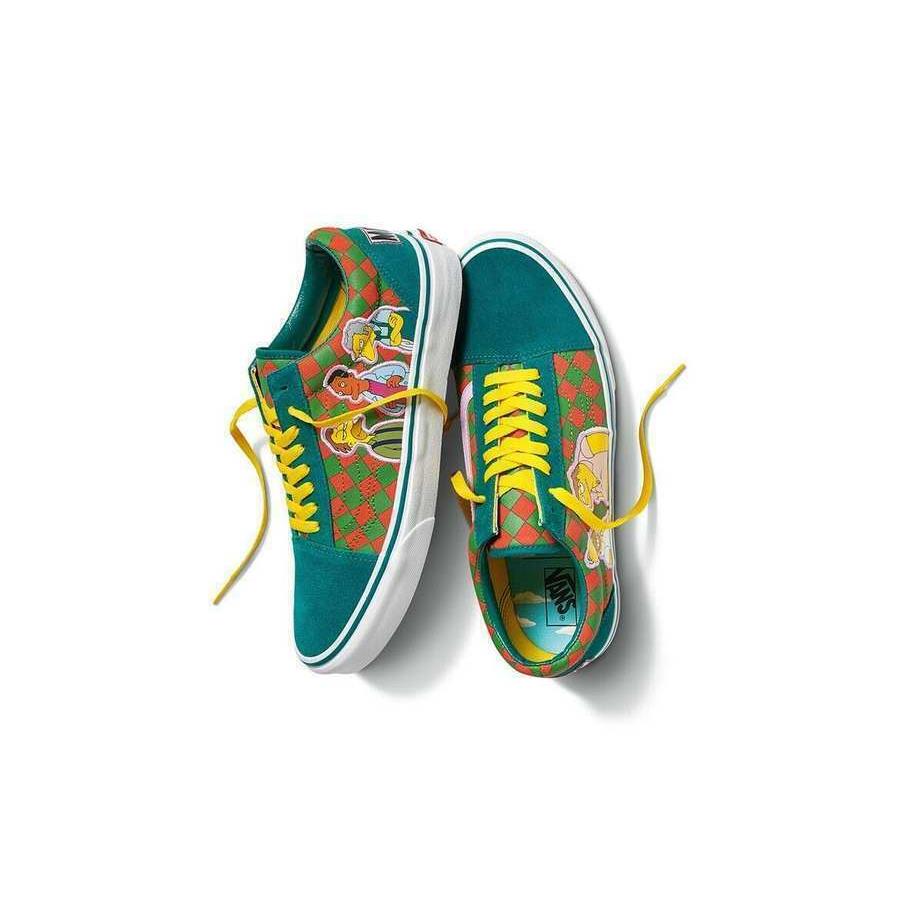 simpsons vans trainers