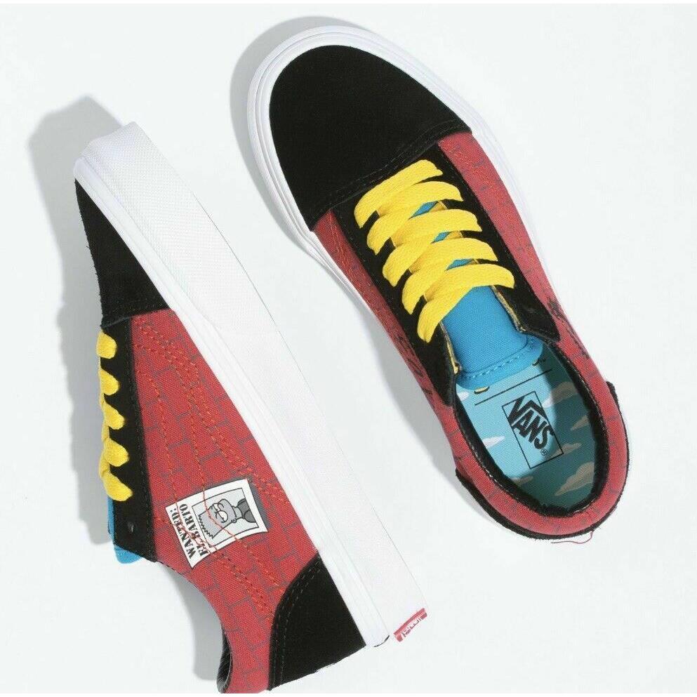 el barto vans shoes