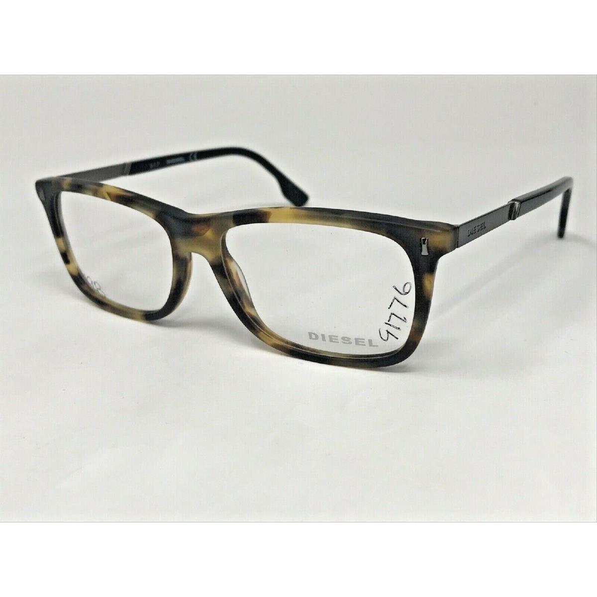 Diesel DL5199 col.055 Eyeglasses Frame 53-15-145 Tortoise/silver Black I977