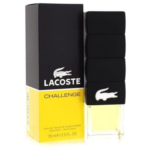 Lacoste Challenge by Lacoste 2.5 oz Eau De Toilette Spray For Men