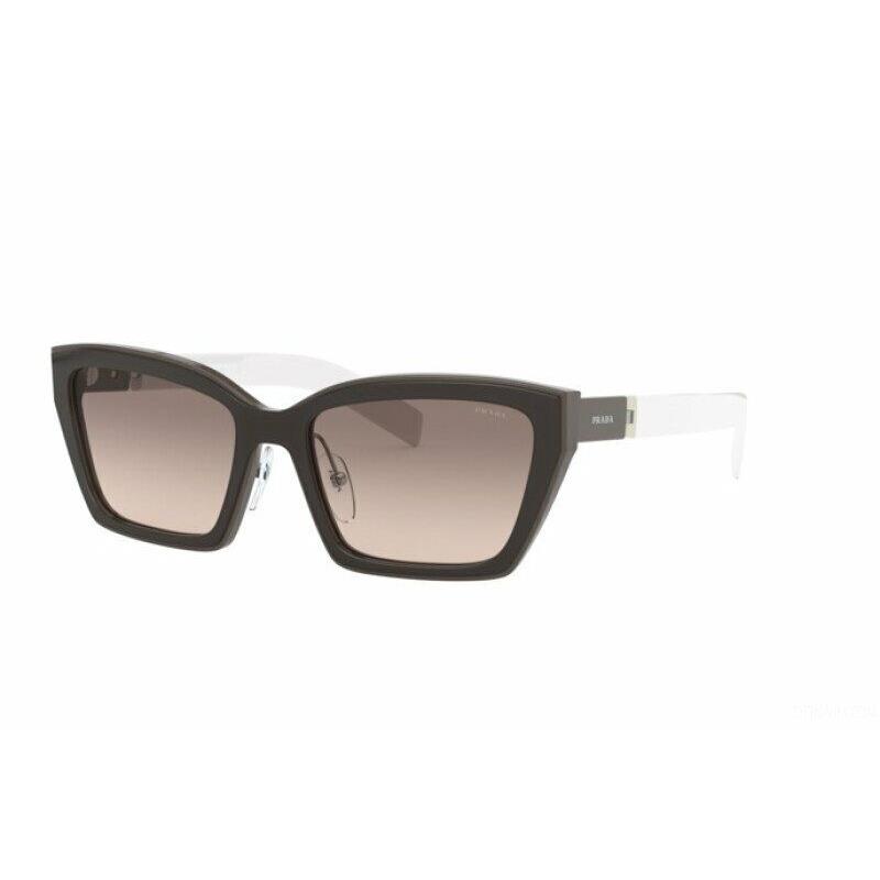 Prada SPR14X 03C-3D0 Brown/beige Gradient Sunglasses 56