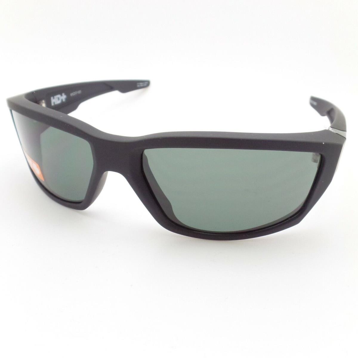 Spy Optics Dirty Mo Soft Matte Black Hd+ Grey Green Sunglasses