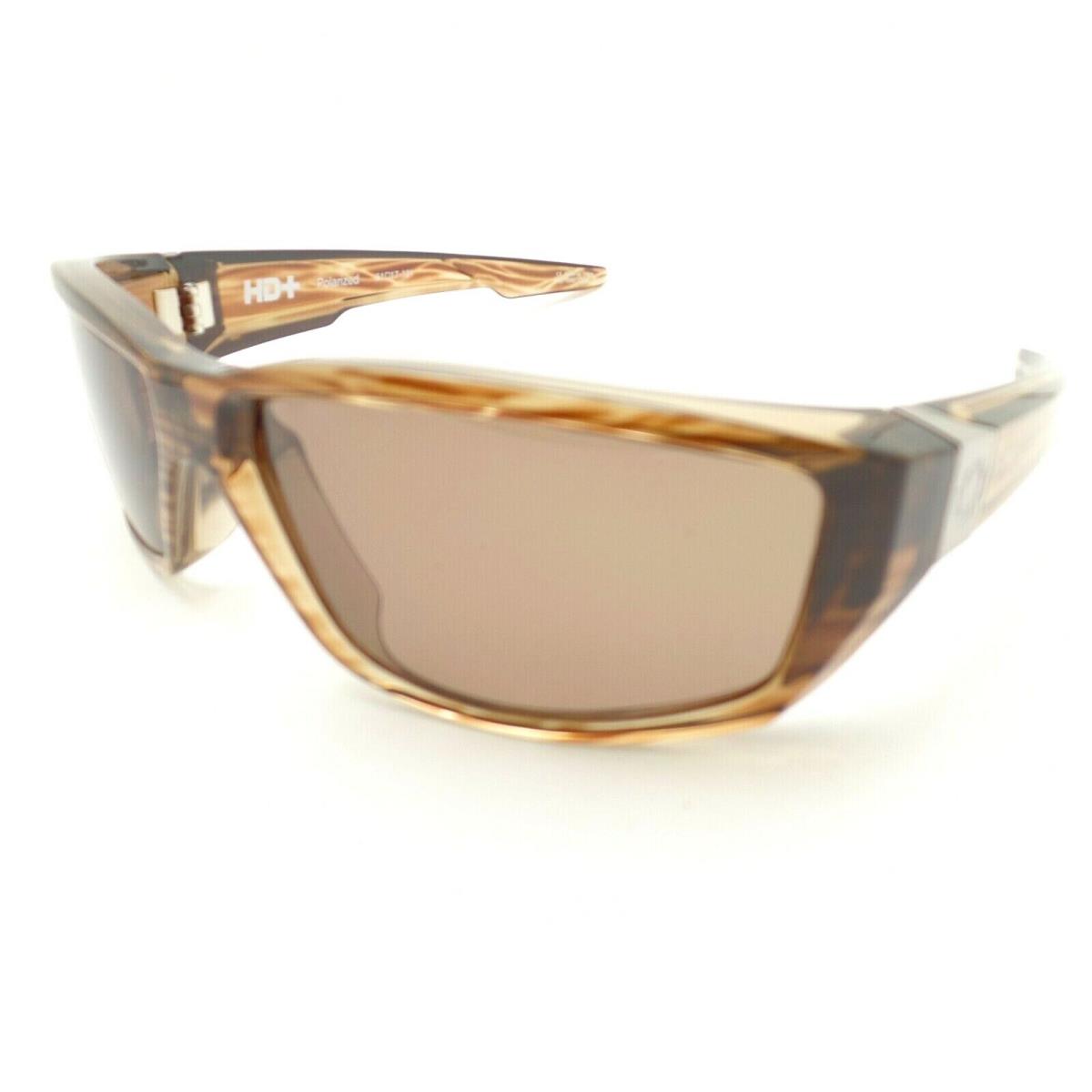 Spy Optics Dirty Mo Brown Stripe Tortoise Bronze Polarized Sunglasses