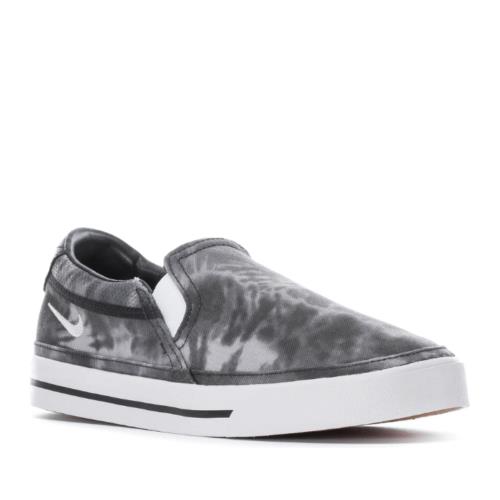 Men`s Nike Court Legacy Slip On Grey Shoes DH1439 900 - Gray