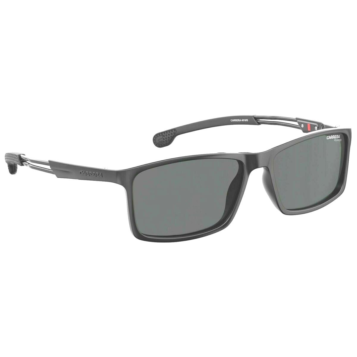 Carrera Sunglasses 4016/S 807 Black Polarized 55mm Unisex Small - Medium Fit