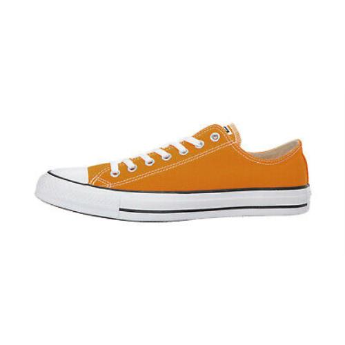 Converse All Star CT Ox White Orange Ray Dark Gold Shoes Women Sneakers