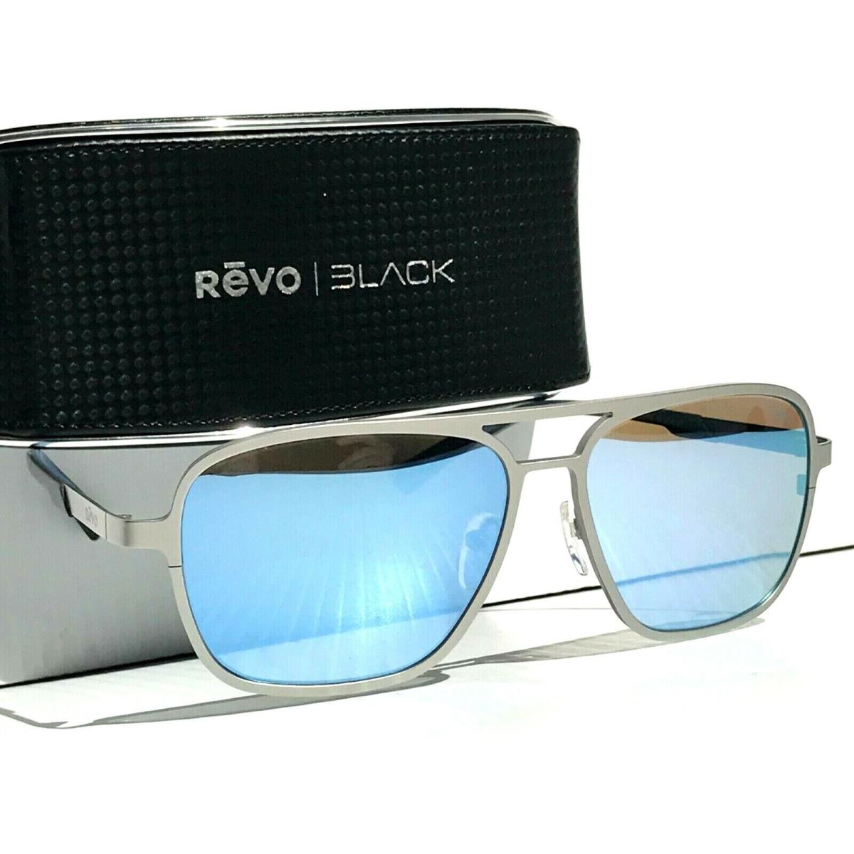 Revo sunglasses Horizon - Silver Frame, Blue Lens
