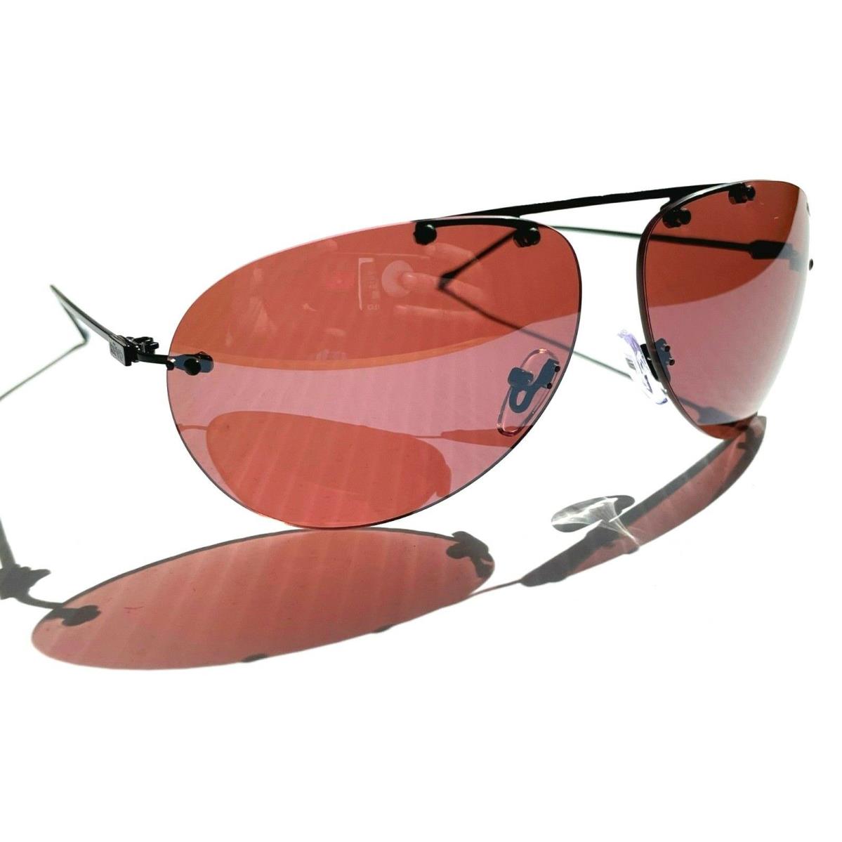 Revo sunglasses AIR - Black Satin Frame, Brown Lens