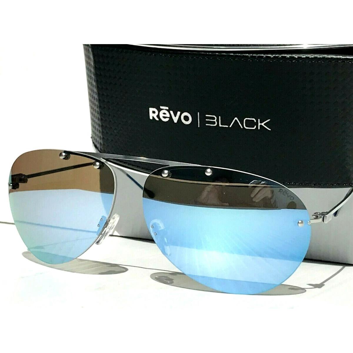 Revo Air 2 Satin Chrome Polarized Photochromic Blue Water Sunglass 1191 03 Blp - Frame: Silver, Lens: Blue