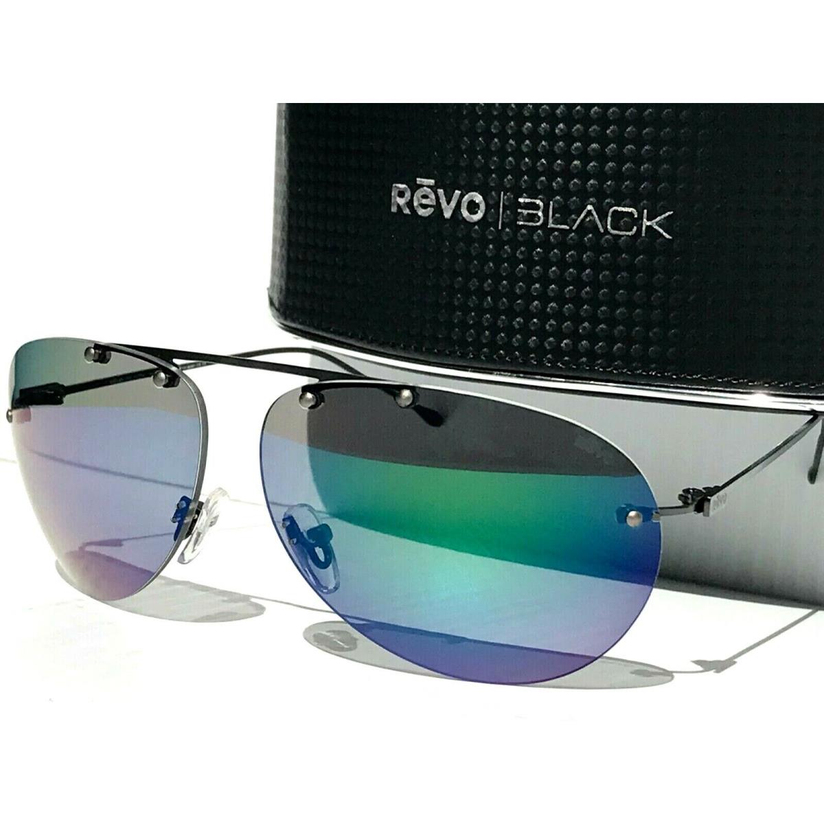 Revo sunglasses AIR - Gunmetal Frame, Green Lens