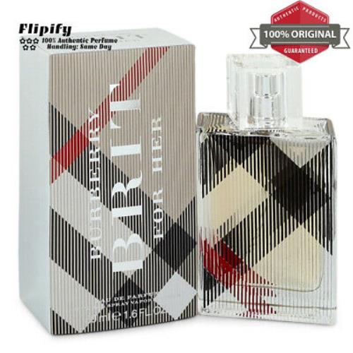 Burberry Brit Perfume 1.7 oz Edp Spray For Women by Burberry