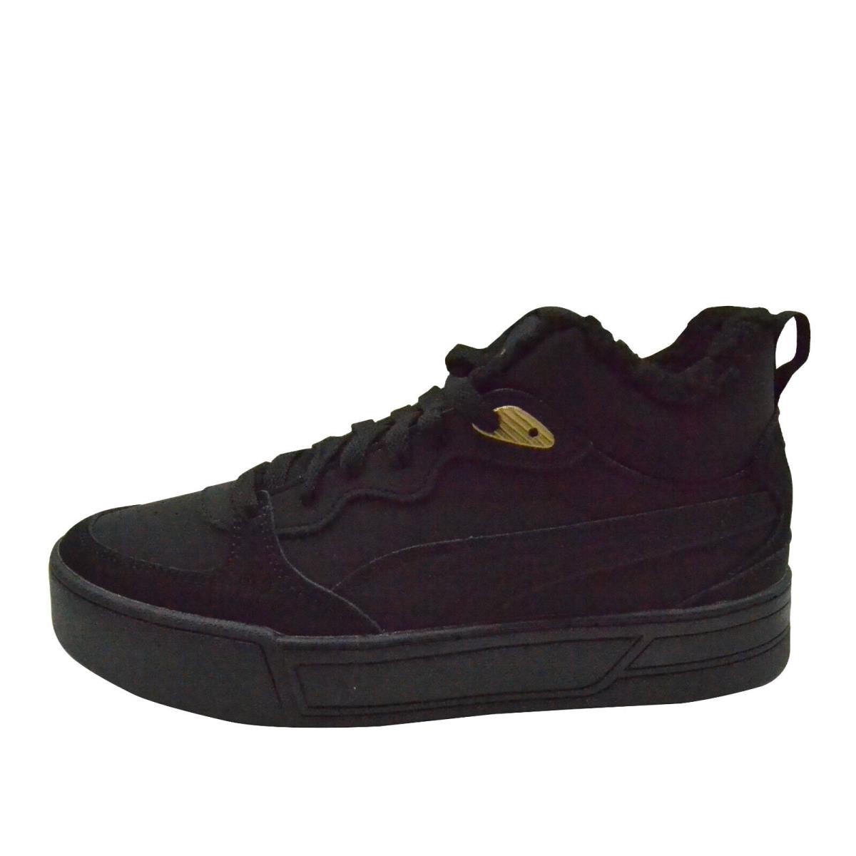 Women`s Shoes Puma Skye Demi Teddy Hi Top Platform Sneakers 38115101 Puma Black