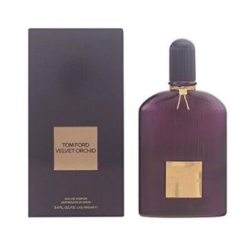 Tom Ford Velvet Orchid For Women Perfume Eau De Parfum 3.4 oz 100 ml Edp Spray