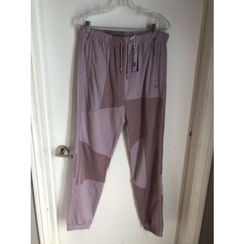 Adidas Originals X Danielle Cathari Purple Deconstructed Sweat Pants L