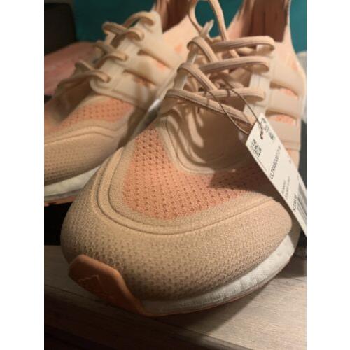 peach adidas running shoes