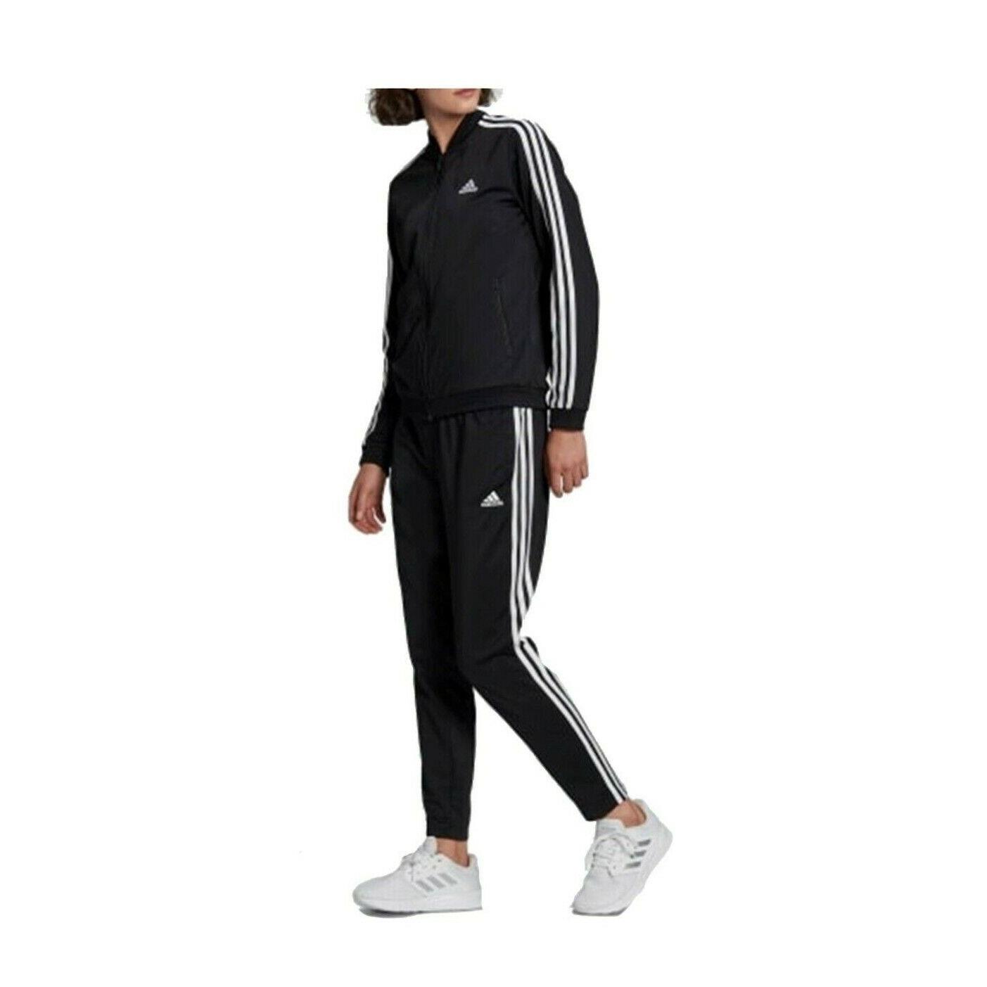 Adidas Women`s Essentials 3-STRIPES Track Suit t Black Size S