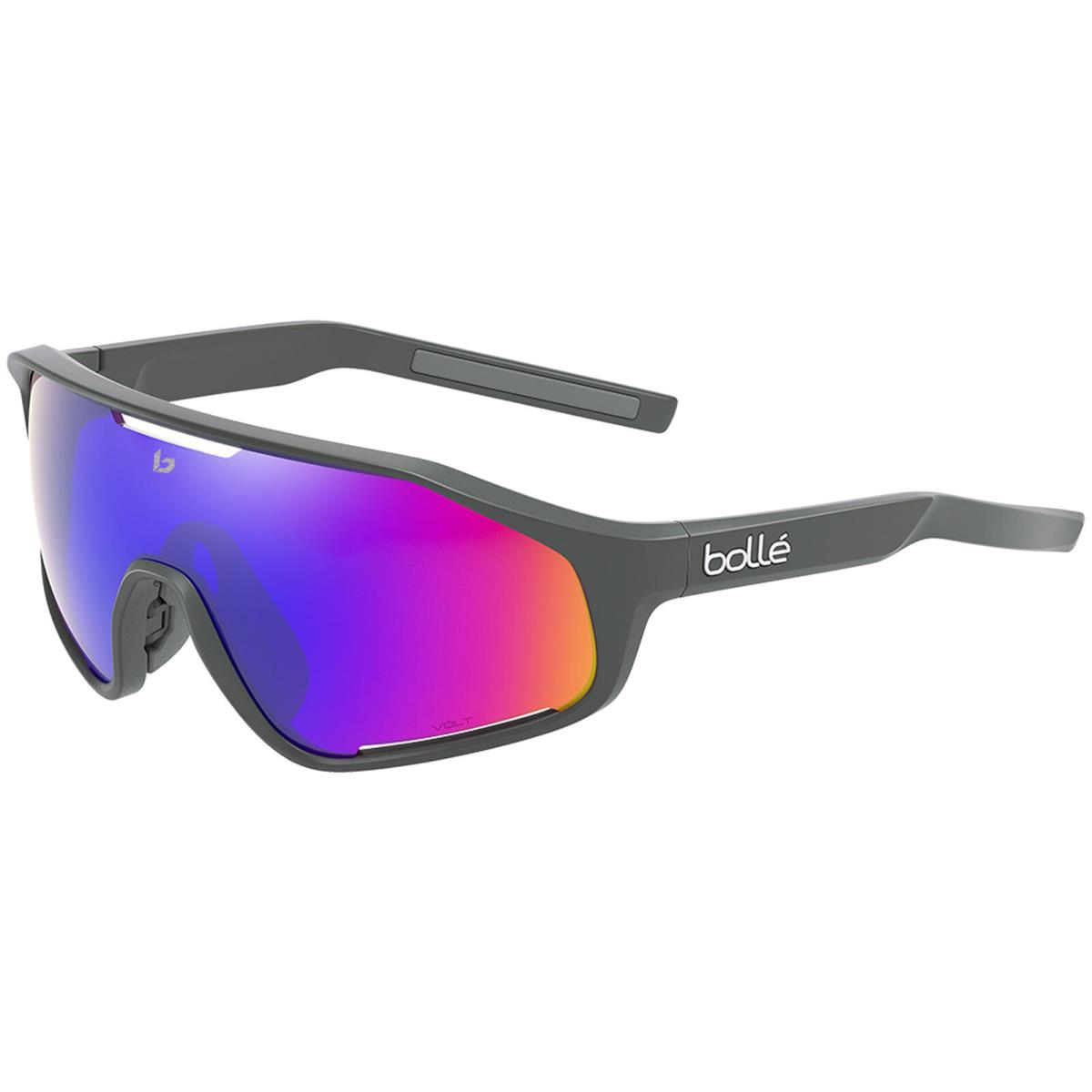 Bolle Shifter Volt+ Polarized Titanium Matte Shield Sunglasses BS010001 - Taiwan