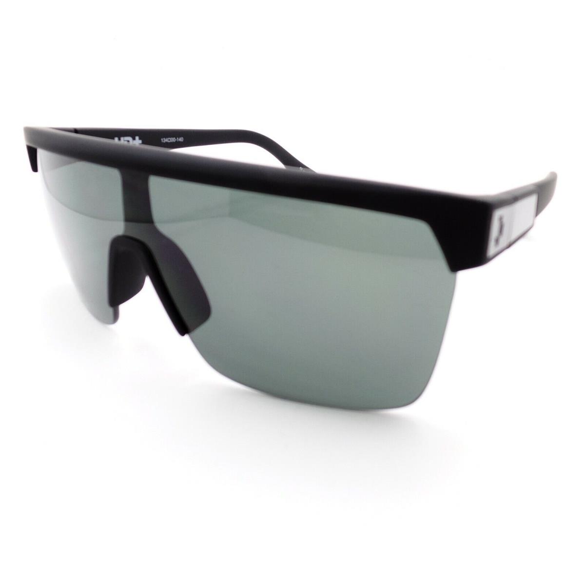 Spy Optics Flynn 5050 Soft Matte Black Hd+ Grey Green Sunglasses