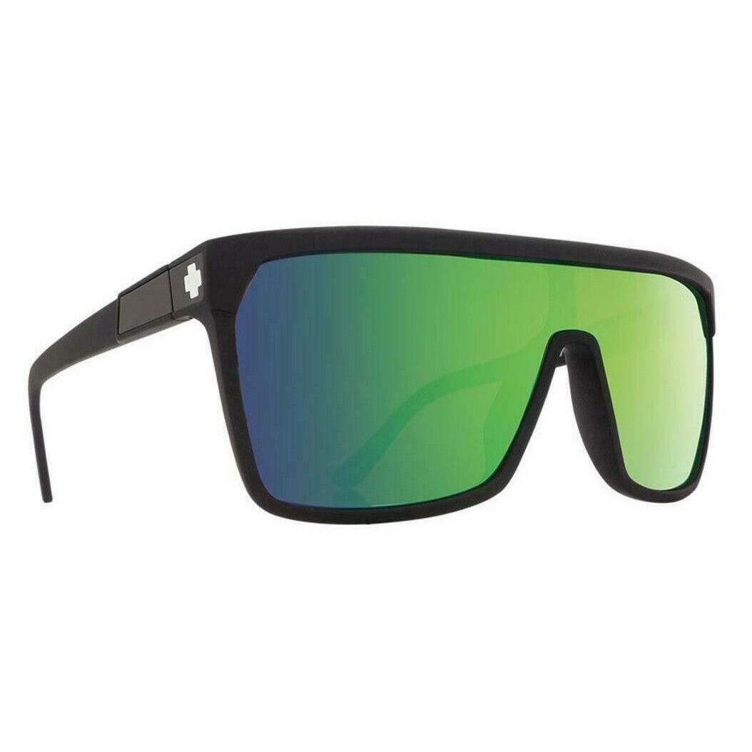 SPY Optics sunglasses Flynn - Matte Black Frame, Green Spectra Lens 0
