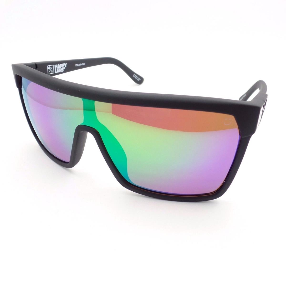 SPY Optics sunglasses Flynn - Matte Black Frame, Green Spectra Lens 1