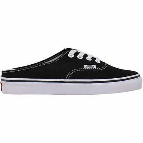 vans authentic mule white