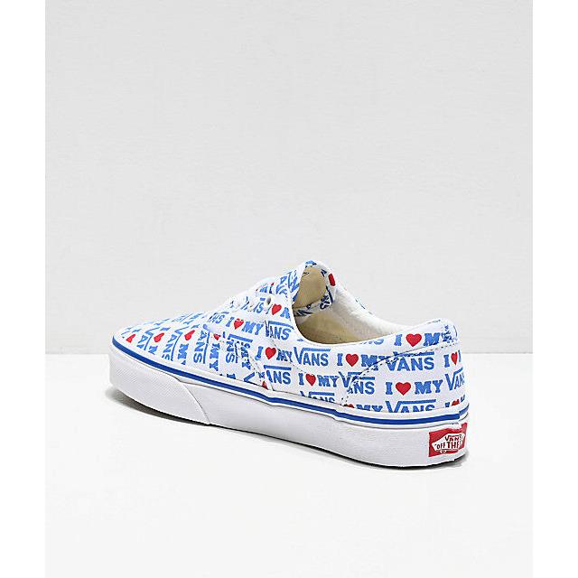Vans shoes  - White/Blue/Red 1