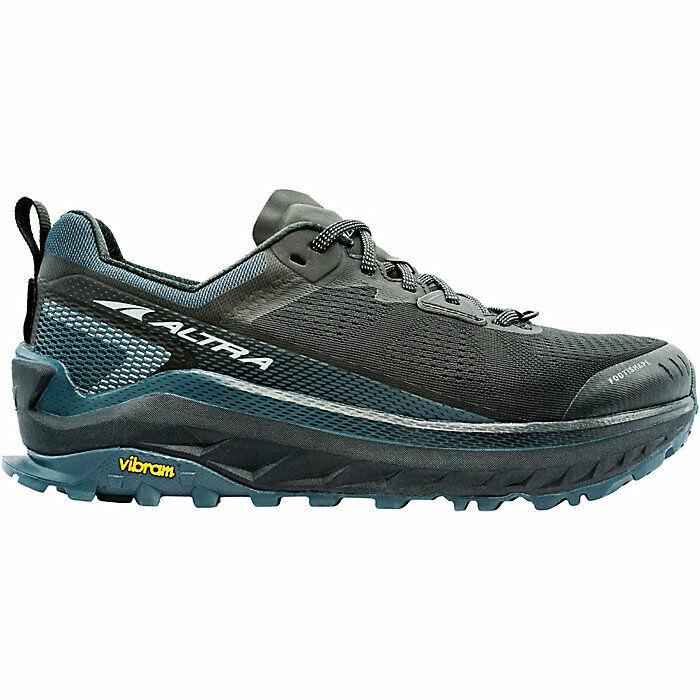 Altra Olympus 4 Black Steel Running Gym Trail Hiking Shoes Men`s Sizes 8-13
