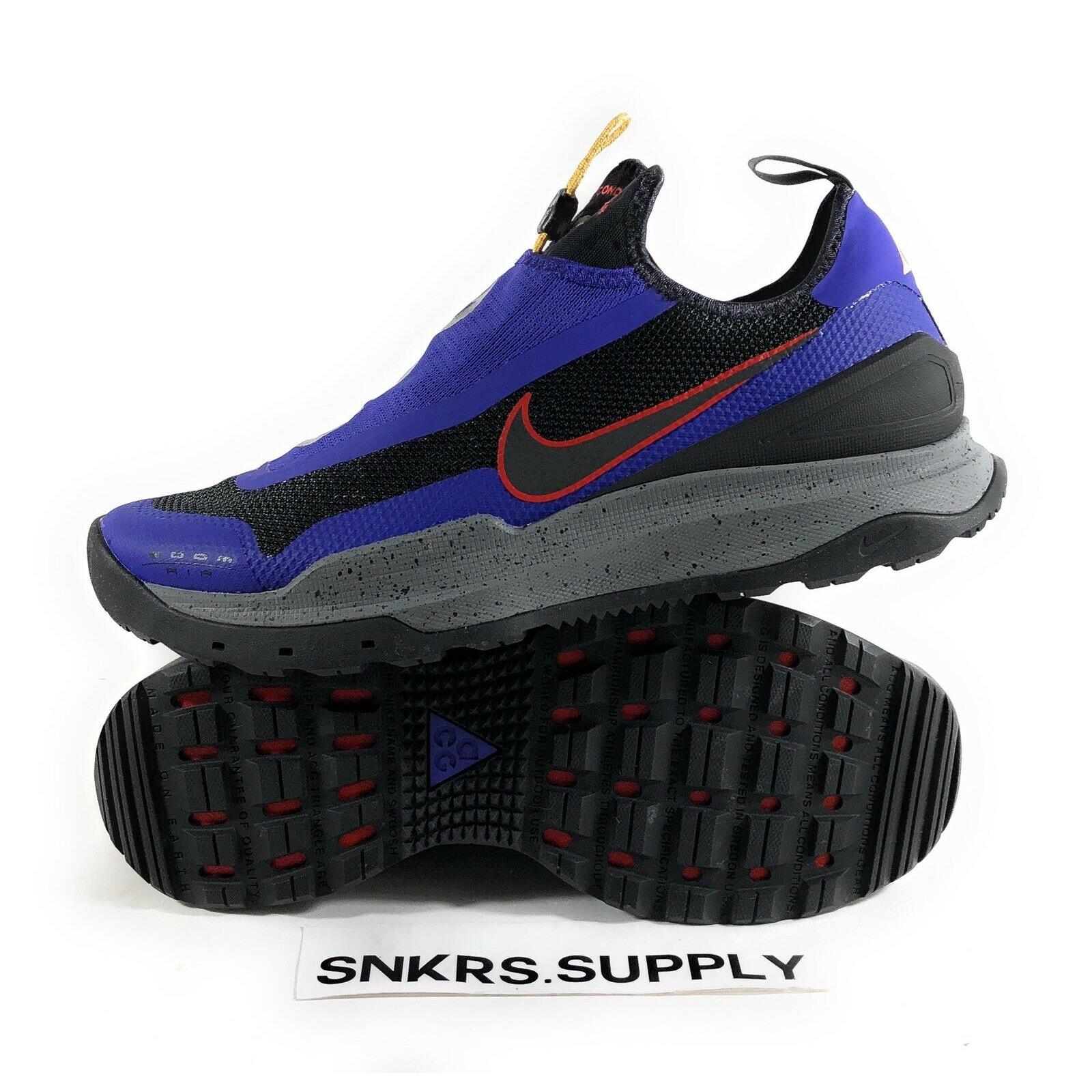 nike acg air zoom ao fusion violet challenge red