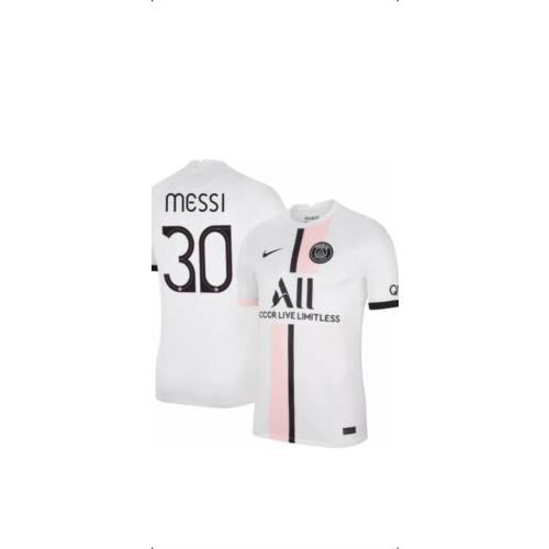 Lionel Messi 30 Paris Saint-germain Nike Breathe Stadium Jersey Mens Medium